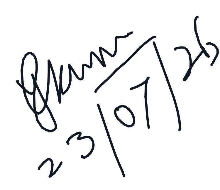 Electronic signature of Yogesh kumar