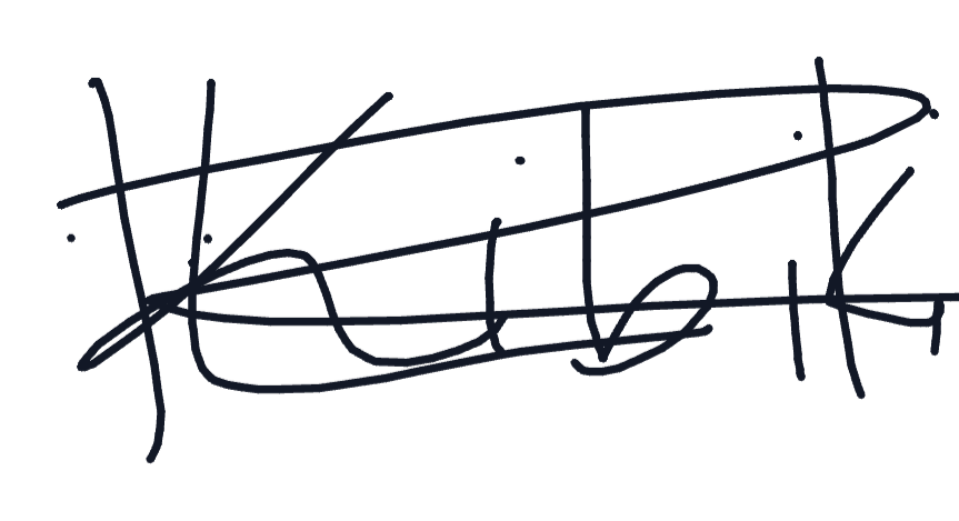 Electronic signature of lazaro lazaro kibiki