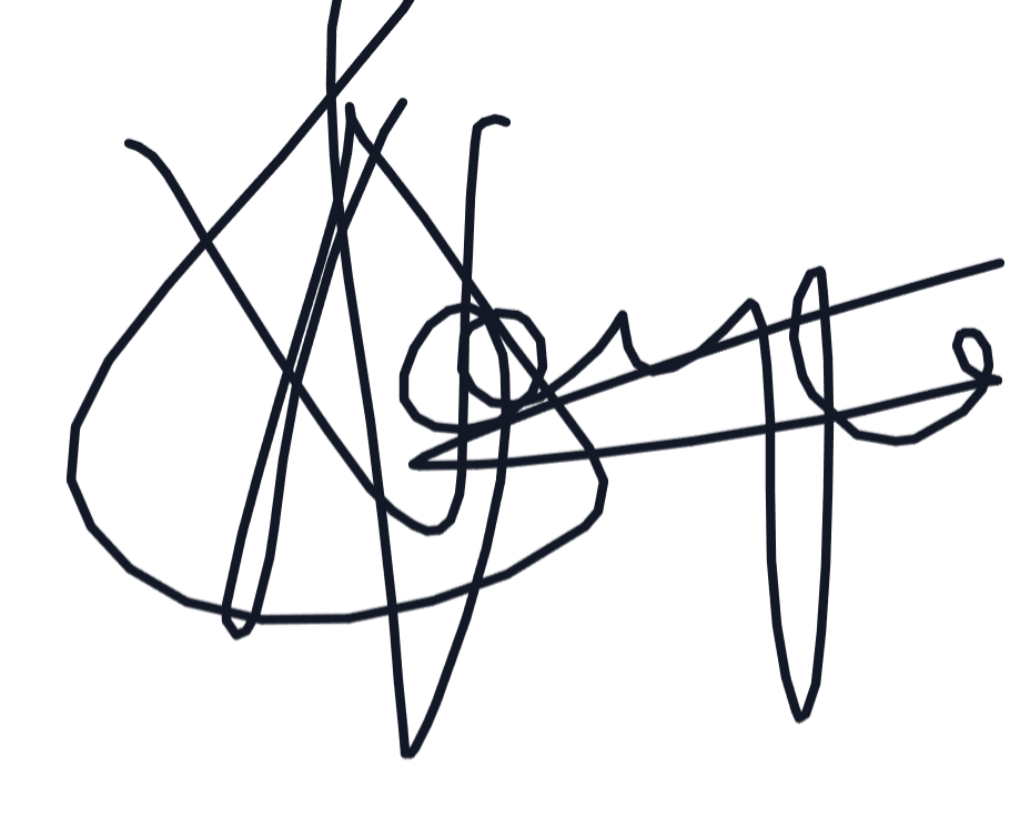 Electronic signature of Verian Aloyce