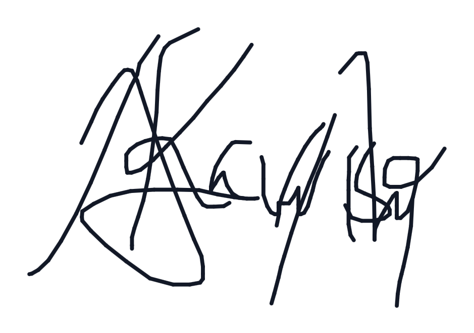 Electronic signature of Akwiline Kawishe