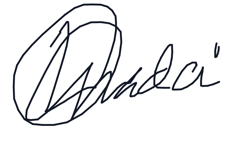 Electronic signature of Lambaji Madai