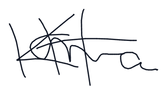 Electronic signature of Hamisi Kona