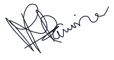 Electronic signature of PELE WILSON