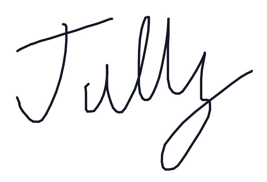 Electronic signature of Jully martin
