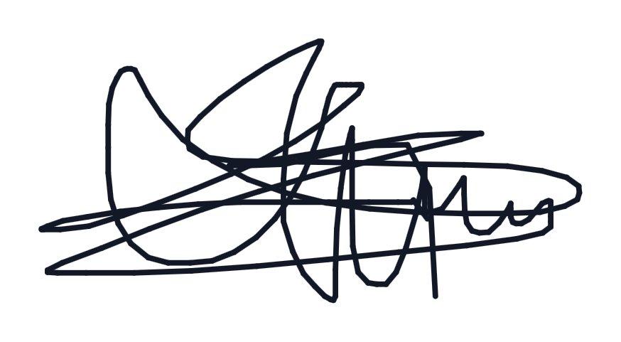 Electronic signature of Jordan Lambert