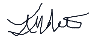 Electronic signature of Raphael Honest